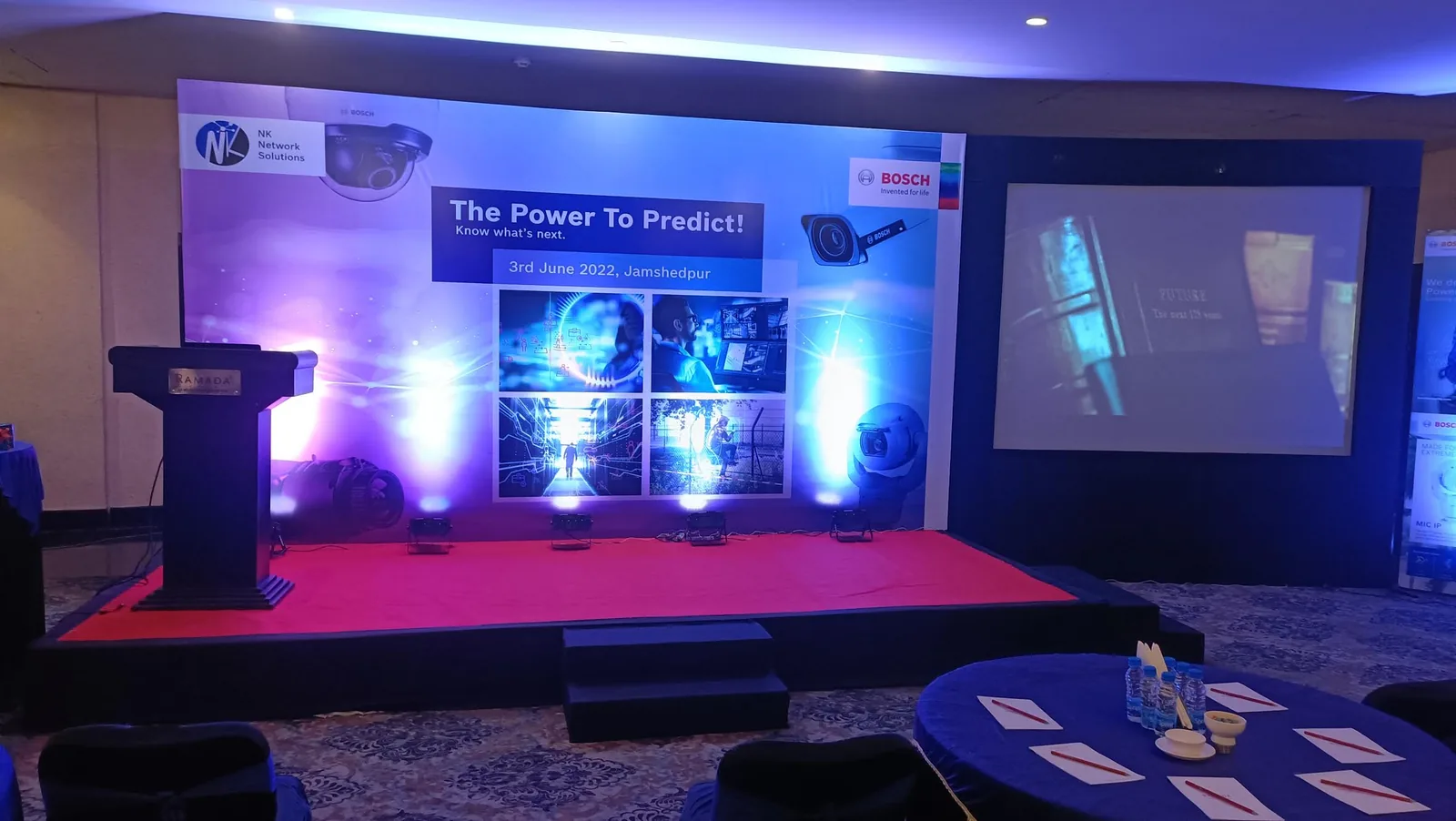 N.K. Network Solutions Pvt. Ltd. technology presentation stage